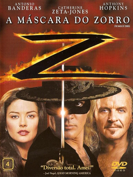 Poster do filme A Máscara do Zorro (1998)