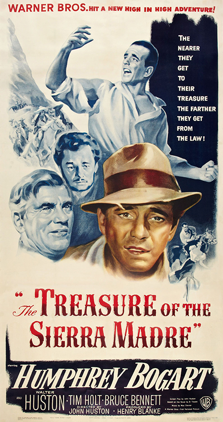 Poster do filme O Tesouro de Sierra Madre (John Huston, 1948)