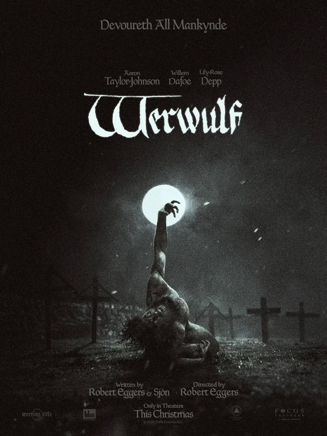Mais um pôster oficial de "Lobis-Homem" (Werwulf), o novo filme de terror gótico de época dirigido por Robert Eggers.Sinopse: a história de "Werwulf" acompanha a Inglaterra medieval do século XIII em uma região rural e enevoada, onde uma criatura misteriosa espreita e transforma o folclore local em uma realidade aterrorizante para os moradores, enquanto um homem amaldiçoado tenta encontrar a salvação.Eggers escreveu o roteiro em parceria com o poeta islandês Sjón. O terror medieval é estrelado pelo trio Aaron Taylor-Johnson, Willem Dafoe e Lily-Rose Depp.A Universal Pictures do Brasil é a empresa responsável pelo lançamento do longa-metragem nos cinemas nacionais. A estreia está agendada para 21 de janeiro de 2027.•••#lobishomem #werwulf #terrorgotico #filmesdeterror #roberteggers