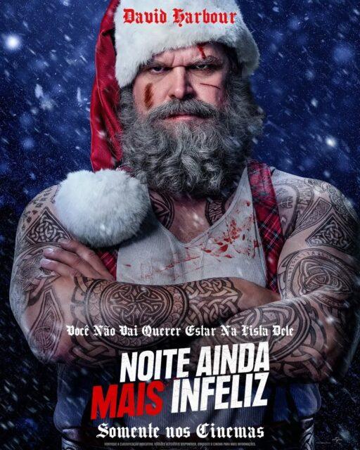 Este é o pôster oficial de "Noite Ainda Mais Infeliz" (Violent Night 2).David Harbour retorna para a sequência de Noite Infeliz (2022), agora tendo Kristen Bell como companhia. Papai Noel e Mamãe Noel em uma parceria nunca antes vista. Os roteiristas Pat Casey e Josh Miller e o diretor Tommy Wirkola retornam aos seus postos.Com distribuição da Universal Pictures, "Noite Ainda Mais Infeliz" está previsto para estrear em 3 de dezembro, exclusivamente nos cinemas.•••#noiteaindamaisinfeliz #filmesdeação #filmesdecomedia #humornegro #davidharbour