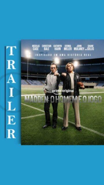 O Prime Video divulgou o trailer oficial da cinebiografia "Madden: O Homem e o Jogo", que conta a história do lendário treinador e comentarista de futebol americano John Madden.O filme acompanha a jornada de John Madden e sua amizade com Al Davis, cobrindo desde a conquista do Super Bowl com os Raiders até sua carreira como comentarista esportivo e a criação da franquia de jogos Madden NFL. A obra cinematográfica também celebra sua personalidade de Madden, sua relação com a esposa Virginia e seu impacto no esporte.O elenco conta com Nicolas Cage no papel de Madden, Christian Bale vive Al Davis, o icônico proprietário da equipe Raiders e grande amigo de Madden, Kathryn Hahn como Virginia Madden (esposa de John), John Mulaney como Trip Hawkins (fundador da EA Sports e criador da franquia de jogos eletrônicos Madden NFL), Sienna Miller como Carol Davis (esposa de Al Davis) e Joel Murray como Pat Summerall (o famoso narrador e parceiro de transmissão de Madden).David O. Russell é quem assume a direção. O roteiro final foi escrito pelo próprio diretor, baseado em uma versão e tratamento inicial desenvolvidos pelo roteirista Cambron Clark.O longa-metragem "Madden", um drama esportivo com elementos de comédia, estreia diretamente no catálogo do Amazon Prime Video em 18 de novembro de 2026.•••#johnmadden #cinebiografia #biografía #davidorussell #nicolascage