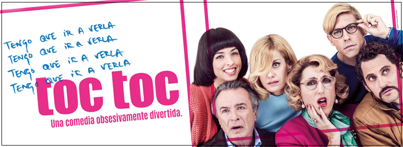 Filme "Toc Toc" (2017), diretor Vicente Villanueva.