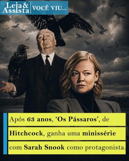 Já está em produção a minissérie baseada no icônico filme "Os Pássaros" (1963), um dos últimos grandes trabalhos de Alfred Hitchcock, o "Mestre do Suspense".A Universal International Studios e a Heyday Television são as produtoras responsáveis pela nova versão, que promete arrepiar. Além de estrelar o elenco, Sarah Snook (vencedora do Emmy por "Succession") também atua como produtora executiva.A trama acompanha Myra Massey, uma juíza itinerante que retorna à sua cidade natal isolada no Alasca. Ela espera uma audiência simples sobre um caso de morte presumida, mas encontra o corpo de um amigo de infância crivado de balas, enquanto a própria natureza se torna hostil com ataques mortais de aves.O roteiro é assinado por Tom Spezialy. Ele é um dos cocriadores da série "Ash vs. Evil Dead" (2015-2018), ao lado de Ivan Raimi e Sam Raimi. A história se passa no Alasca, estado onde nasceu Spezialy.De acordo com a descrição da produção, a releitura será visceral e contemporânea, tendo um misterioso assassinato como centro da história.Em junho de 2025, durante um painel no SXSW Londres, Sue Gibbs, chefe de desenvolvimento da Heyday Television, revelou que essa nova produção não será uma adaptação do filme de Hitchcock. "Estamos voltando ao material de origem, o conto de Daphne du Maurier, e o usando como inspiração. No coração da história está a natureza se voltando contra você, e, com as mudanças climáticas, esse tema se torna ainda mais atual", afirmou Gibbs.Tanto uma refilmagem para o cinema, em 2007, com Naomi Watts e Martin Campbell, quanto uma série da BBC, em 2017, com Conor McPherson como roteirista, foram planejadas para retornar à história da escritora britânica Daphne du Maurier. Porém, ambas falharam na tentativa.Acredito que agora esse pássaro vai alçar voos envoltos em terror, suspense e mistério.•••#ospassaros #alfredhitchcock #sarahsnook #suspense #minissérie