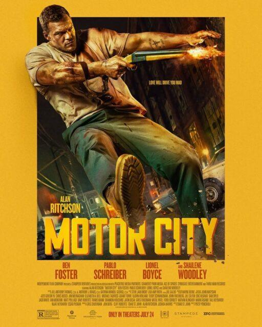 A estrela Alan Ritchson estampa o pôster oficial do filme de ação e suspense "Motor City". O longa-metragem do diretor Potsy Ponciroli foi aclamado no Festival de Toronto.Além de Ritchson, o elenco principal inclui também Shailene Woodley, que interpreta Sophia, e Ben Foster, como Reynolds.Sem data de estreia prevista no Brasil, "Motor City" chegará aos cinemas norte-americanos a 24 de julho de 2026.•••#motorcity #alanritchson #shailenewoodley #benfoster #filmesdeação