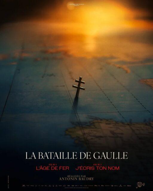 Pôsteres do filme "La Bataille de Gaulle: L'Âge de Fer" (De Gaulle: Tilting Iron), documentário dramático (ou docudrama) em duas partes, dirigido por Antonin Baudry, coescrito com Bérénice Vila e baseado no livro de não ficção "A Certain Idea of France: The Life of Charles De Gaulle", do historiador britânico Julian Jackson.É estrelado por Simon Abkarian como Charles de Gaulle e também conta com Niels Schneider, Thierry Lhermitte, Benoît Magimel, Anamaria Vartolomei e Simon Russell Beale no elenco."La Bataille de Gaulle: L'Âge de Fer" foi apresentado na Seleção Oficial fora de competição no Festival de Cannes e entra em cartaz nos cinemas a partir de 3 de junho. Ainda não há uma data de estreia confirmada no Brasil.•••#antoninbaudry #julianjackson #filmesdeguerra #simonabkarian #charlesdegaulle