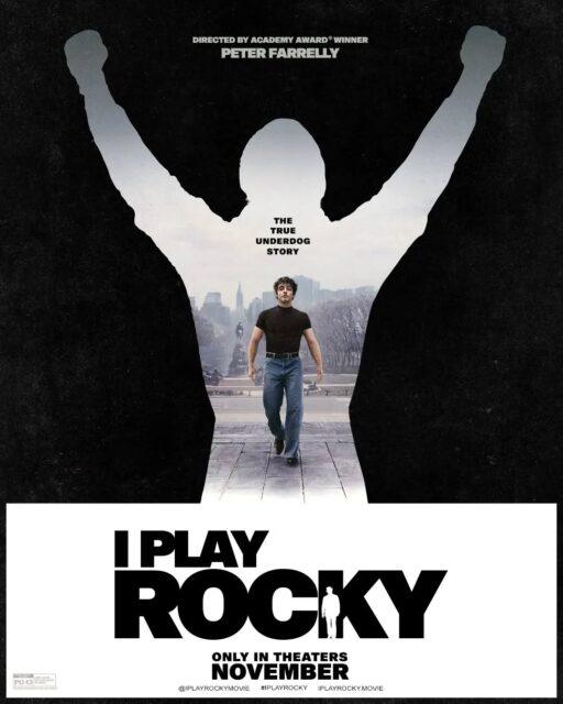 Novo pôster oficial de "Eu Sou o Rocky" (I Play Rocky), docudrama que retrata os bastidores e a história real por trás da criação do clássico "Rocky: Um Lutador" (1976).A cinebiografia dramática, dirigida pelo vencedor do Oscar Peter Farrelly, conta com Anthony Ippolito no papel de Sylvester Stallone, que também interpreta o personagem-título, Rocky Balboa.O longa-metragem chega aos cinemas do Brasil no dia 19 de novembro.•••#eusouorocky #sylvesterstallone #rockybalboa #anthonyippolito #peterfarrelly
