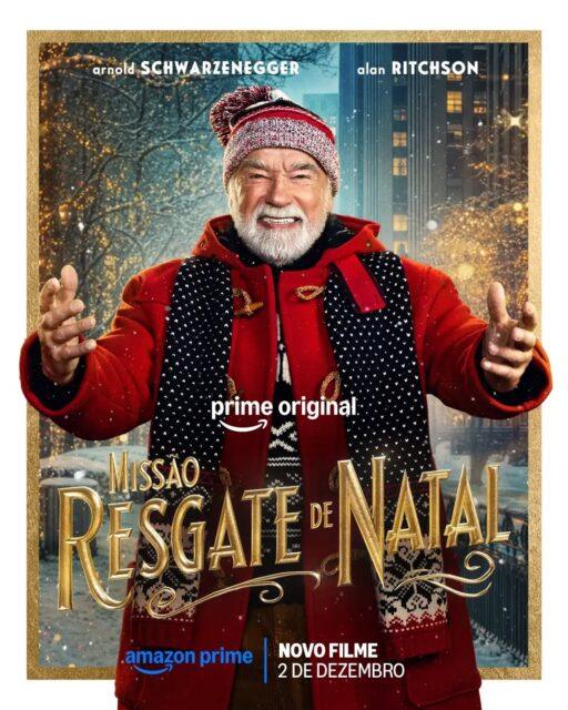O Prime Video entrou no clima natalino com o filme "Missão Resgate de Natal" (The Man with the Bag), estrelado por Arnold Schwarzenegger e Alan Ritchson. A comédia de ação tem direção de Adam Shankman e roteiro escrito por Allan Rice.Quando o saco mágico do Papai Noel (Arnold Schwarzenegger) é roubado por uma elfa rancorosa (Awkwafina), o Natal corre o risco de não acontecer. Para recuperá-lo a tempo, o "bom velhinho" recruta Vance (Alan Ritchson), um ladrão da "Lista de Travessos". Junto de sua filha e de um grupo de desajustados, Vance fará o maior assalto de sua vida.
Essa aventura natalina tem uma trama cheia de humor e ação. A história aborda segundas chances e amizades improváveis.Além de Schwarzenegger, Ritchson e Awkwafina, o elenco conta com Berkeley James, Michael Cyril Creighton, Liza Koshy, Kyle Mooney, Jane Krakowski e Ken Jeong.A produção original dos estúdios Amazon MGM feita para o Prime Video chegará à plataforma de streaming no dia 2 de dezembro.•••#missaoresgatedenatal #filmesdenatal #primevideobrasil #arnoldschwarzenegger #filmesdeação