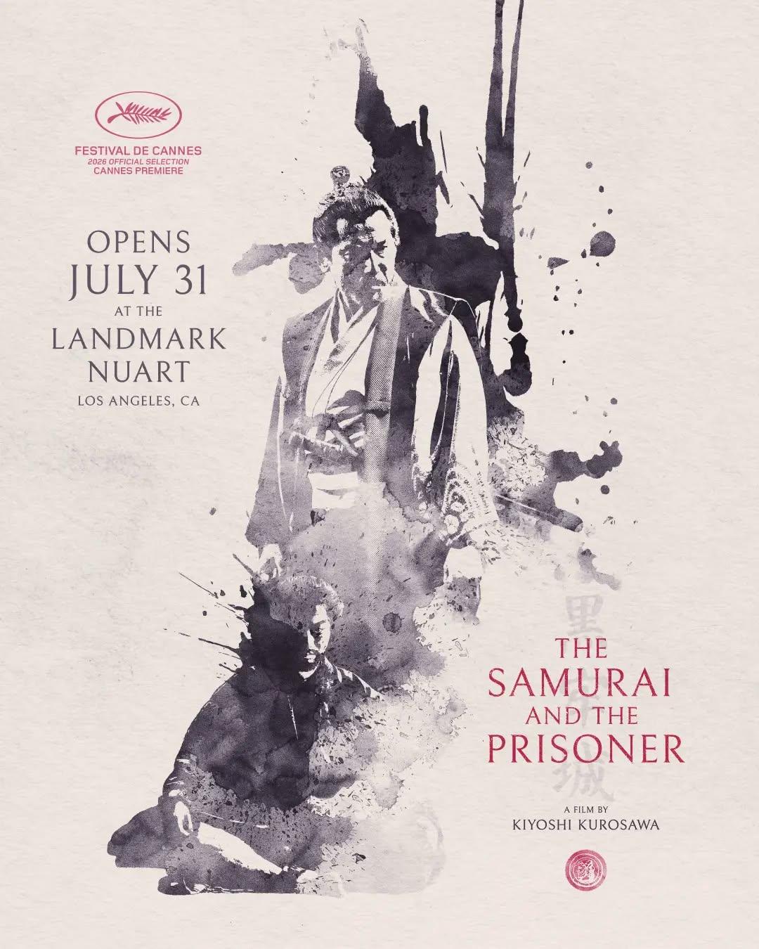 Veja o pôster oficial internacional de "The Samurai and the Prisoner" (no original 'Kokurôjô', em tradução livre para o português brasileiro, 'O Samurai e o Prisioneiro'), longa-metragem histórico japonês dirigido por Kiyoshi Kurosawa.Sinopse: Araki Murashige se rebela contra Oda Nobunaga, o que resulta no cerco de seu castelo. Lá, ele tenta proteger seus habitantes com o apoio da esposa, Chiyobo. No entanto, em meio ao isolamento, começam a ocorrer assassinatos misteriosos, forçando Murashige a se aliar ao estrategista inimigo preso, Kanbei Kuroda, para solucionar o mistério. O filme é uma adaptação do romance de Honobu Yonezawa.A produção, que se passa no período feudal do Japão, é envolvente e tensa, com uma trama de samurai cheia de mistérios. A obra apresenta uma combinação de gêneros, incluindo drama, guerra, história, mistério e suspense.Ambientado no Japão feudal (período Sengoku), o elenco conta com Masahiro Motoki (Murashige Araki), Masaki Suda (Kanbei Kuroda), Yuriko Yoshitaka, Munetaka Aoki, Ryôta Miyadate, Tasuku Emoto e Joe Odagiri.Até o momento, não há confirmação da data de lançamento no Brasil. Nos Estados Unidos, o filme chegará aos cinemas a partir do dia 31 de julho de 2026.•••#thesamuraiandtheprisoner #kokurojo #samurai #cinemajapones #kiyoshikurosawa