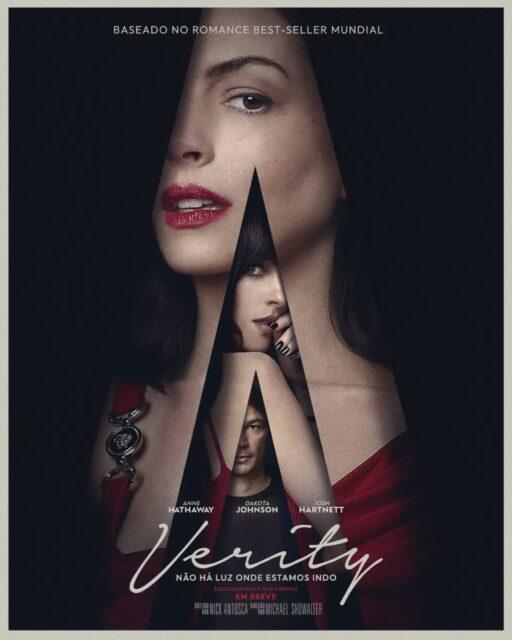 A Sony Pictures divulgou o pôster de "Varity" e anunciou o lançamento do trailer para a próxima terça-feira, dia 11.O longa-metragem é uma adaptação cinematográfica de do romance e thriller psicológico homônimo da autora norte-americana Colleen Hoover."Varity" acompanha a escritora Lowen Ashleigh, que está quase falida. Ela aceita o convite de Jeremy Crawford para concluir a famosa série de livros de sua esposa, Verity Crawford, após um acidente misterioso deixar a autora best-seller incapacitada. Ao se mudar para a casa da família e vasculhar os rascunhos de Verity, Lowen encontra uma autobiografia secreta com revelações perturbadoras sobre o passado sombrio da casa.Estrelam o elenco Anne Hathway, Dakota Johnson e Josh Hartnett.Entre os best-sellers de Hoover estão "É Assim que Começa" (sequência de É Assim que Acaba), "O Lado Feio do Amor", "Novembro 9", "Uma Segunda Chance", "Confesse, As Mil Partes do Meu Coração" e "Até o Verão Terminar".O filme, dirigido por Michael Showalter, tem estreia marcada para 1º de outubro de 2026.•••#varity #suspensepsicológico #colleenhoover #thrillerpsicologico #annehathway