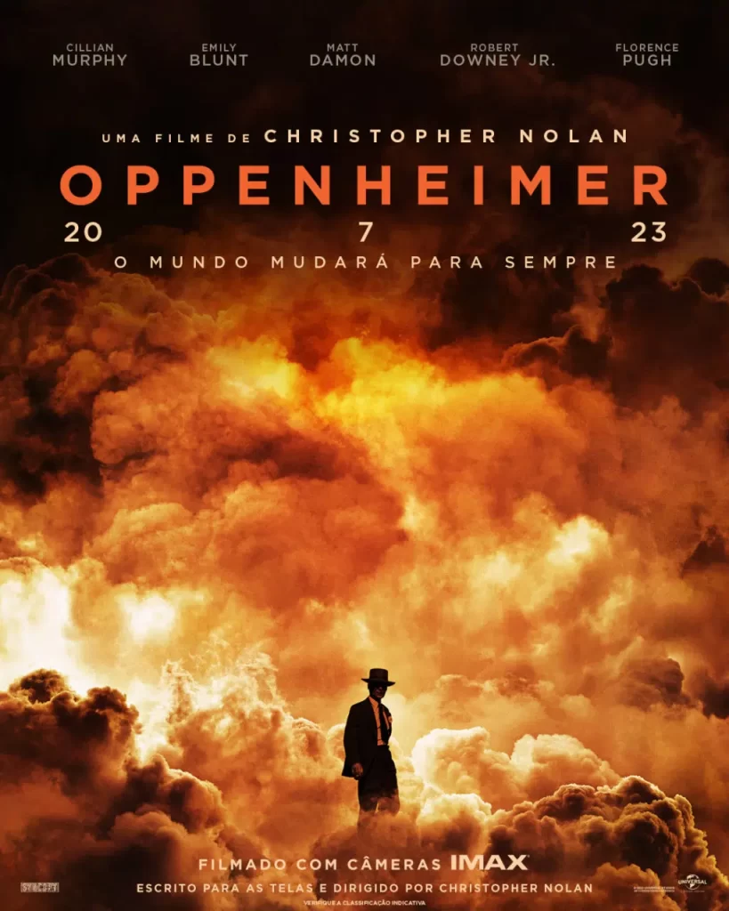Pôster do filme "Oppenheimer" (2023)
