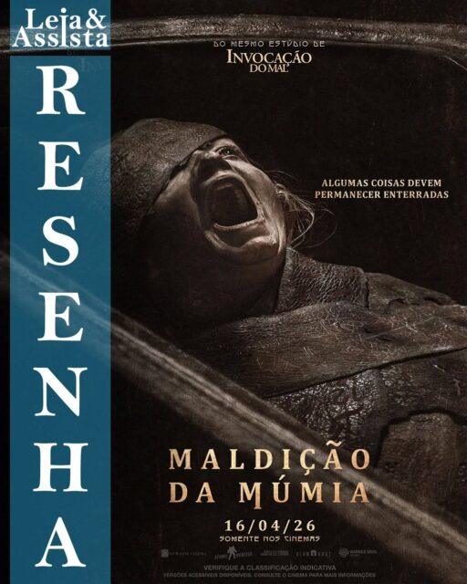 Acesse agora o site Leia & Assista e confira a resenha crítica do filme "Maldição da Múmia" (2026), roteiro e direção de Lee Cronin.A versão de Cronin acompanha uma família que se reencontra com sua filha mumificada, desaparecida há quase uma década. Assim que ela chega à casa da família, todos percebem que há algo de errado com ela, o que desencadeia uma série de acontecimentos sobrenaturais que afetarão todos de maneira aterrorizante.O elenco de "Lee Cronin's The Mummy" é estrelado por Jack Reynor, Laia Costa, May Calamawy, Natalie Grace e Verónica Falcón.▪Não deixe de acessar o texto na íntegra e fazer sua leitura. Para isso, basta clicar no link que encontra-se na bio deste perfil e aproveitar esta resenha entre outras.Ah!... Não se esqueça de seguir, curtir e compartilhar os nossos conteúdos, dessa maneira você estará ajudando o Leia & Assista a ter maior visibilidade, além incentivar o nosso trabalho realizado com tanto amor para otimizar o seu entretenimento.•••#maldiçãodamúmia #terrorsobrenatural #nataliegrace #leecronin #mumia