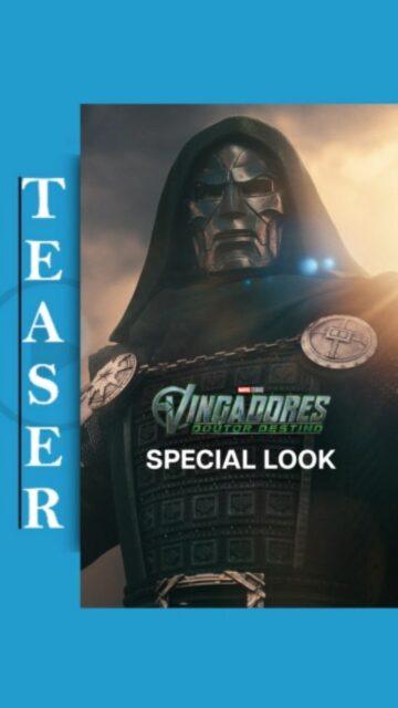 Assista ao teaser (special look) de "Vingadores: Doutor Destino" (Avengers: Doomsday), com cenas inéditas, confronto entre Thor e Doutor Vingança e a conexão entre o poderoso antagonista e o Quarteto Fantástico.O quinto filme dos Vingadores terá como vilão o Doutor Destino, interpretado por Robert Downey Jr., o ator que fez o papel do lendário Homem de Ferro na Saga do Infinito do MCU. Heróis icônicos de três universos diferentes (Vingadores, Terra-616; Quarteto Fantástico, Terra-828; e X-Men, Terra-10005) são colocados em rota de colisão mortal para enfrentar uma ameaça existencial sem precedentes, dando início ao capítulo final da Saga no Universo Cinematográfico da Marvel.Além de Downey Jr. como Victor von Doom/Doutor Destino, o filme conta com um elenco de primeira, incluindo Chris Evans, Chris Hemsworth, Pedro Pascal, Paul Rudd, Anthony Mackie, Florence Pugh, Vanessa Kirby, Ebon Moss-Bachrach, Wyatt Russell, Channing Tatum, Simu Liu, Ian McKellen, Tom Hiddleston, James Marsden, Patrick Stewart, Joseph Quinn, Sebastian Stan, David Harbour, Letitia Wright, Lewis Pullman, Kelsey Grammer, Kathryn Newton, Danny Ramirez, Winston Duke, Alan Cumming, Hannah John-Kamen, Rebecca Romijn, Mabel Cadena e Tenoch Huerta Mejía.Produzido pela Marvel Studios em parceria com a produtora AGBO, com distribuição oficial da Walt Disney Studios Motion Pictures, o longa-metragem é dirigido pelos Irmãos Russo e escrito por Michael Waldron e Stephen McFeely.Os cinemas do Brasil receberão "Vingadores: Doutor Estranho" no dia 17 de dezembro.•••#vingadores #vingadoresdoutordestino #filmesmarvel #filmesdeação #superherois