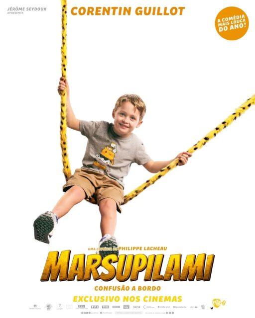 Estes são os pôsteres individuais dos principais personagens que compõem o elenco de "Marsupilami: Confusão a Bordo".Estreia dia 23 de julho, somente nos cinemas.•••#marsupilami #philippelacheau #parisfilmes #filmesdeaventura #liveaction
