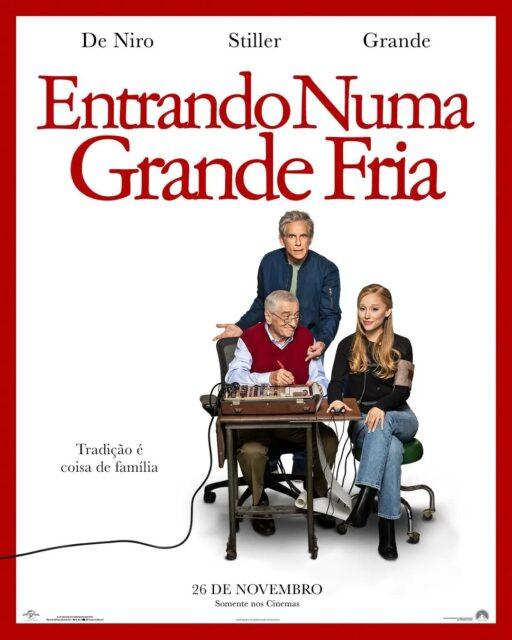 Confira o novo pôster oficial de "Entrando Numa Grande Fria" (Focker-in-Law), comédia dirigida por John Hamburg e estrelada pelo trio Robert De Niro, Ben Stiller e Ariana Grande.Com distribuição da Paramount Pictures Brasil, o quarto filme da série estreia em 26 de novembro deste ano.•••#entrandonumagrandefria #filmesdecomedia #arianagrande #robertdeniro #benstiller