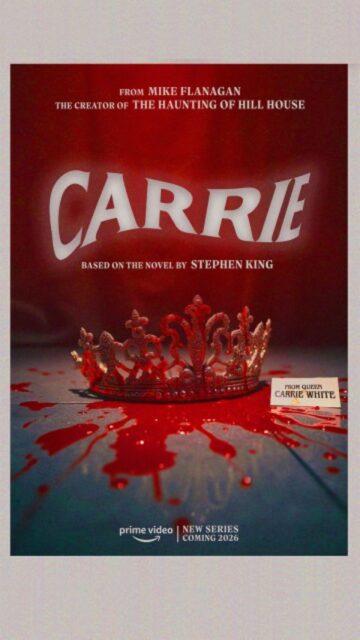 Este conteúdo audiovisual não é um trailer oficial, mas sim um trailer conceitual (fan-made), criado pelo canal Wilson Cleveland, que utiliza cenas de diversas adaptações anteriores da obra do escritor Stephen King para ilustrar como seria a série "Carrie", embora o projeto dirigido por Mike Flanagan para a Prime Video seja real e esteja em desenvolvimento para ser lançado ainda em 2026.Segundo informações obtidas por meio de pesquisa realizada em um modelo de Grande Inteligência Artificial treinado pelo Google, este trailer específico é uma montagem feita por um fã e não é um material oficial de divulgação da plataforma de streaming ou da produção.A nova série de Carrie será ambientada nos dias atuais, com foco na era digital e nas redes sociais. De acordo com a sinopse, Carrie White é uma adolescente desajeitada que foi mantida isolada pela mãe superprotetora durante toda a vida. Após a morte repentina do pai, ela precisa lidar com o ambiente hostil de uma escola pública, um escândalo de bullying que abala a comunidade e o despertar de seus misteriosos poderes telecinéticos.Summer H. Howell, que interpretará a personagem-título, Carrie White, é uma das estrelas do elenco. Amber Midthunder, Matthew Lillard, Samantha Sloyan, Josie Totah, Alison Thornton, Joel Oulette, Siena Agudong, Arthur Conti, Thalia Dudek e Rowan Danielle também fazem parte do elenco.A nova série baseada no clássico de Stephen King e comandada por Mike Flanagan, tem estreia confirmada no Brasil para outubro de 2026 no Amazon Prime Video.•••#carrie #carrieaestranha #mikeflanagan #primevideobr #stephenking