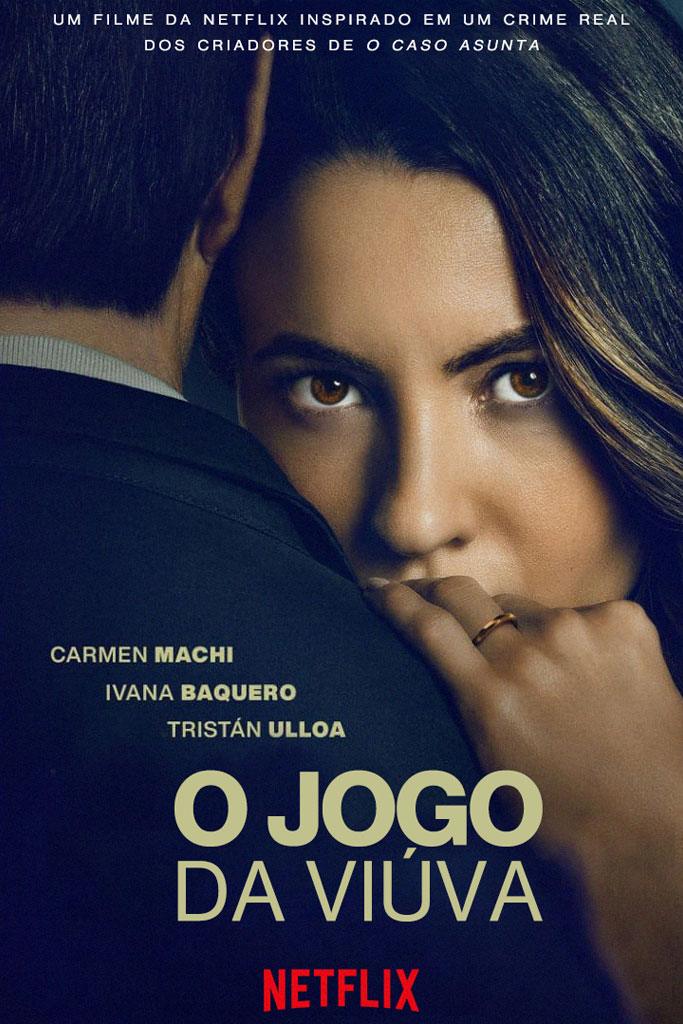 Pôster do filme "O Jogo da Viúva" (2025).