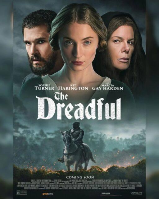 Pôster de 'THE DREADFUL', terror ambientado na Inglaterra medieval com direção e roteiro de Natasha Kermani.A sinopse de "The Dreadful" foca em Anne (Sophie Turner) e sua sogra Morwen (Marcia Gay Harden), que vivem isoladas na Inglaterra medieval durante a Guerra das Rosas, até que um homem do passado de Anne (Kit Harington) retorna, desencadeando eventos aterrorizantes e uma maldição manifestada por um cavaleiro, transformando a vida de Anne em um pesadelo gótico de violência e superstição.O elenco é estrelado por Sophie Turner e Kit Harington, ambos trabalharam na série "Games of Thrones" ao interpretar os respectivos personagens Sansa Stark e Jon Snow.Além do casal, o elenco ainda conta com Catherine McDonough, Marcia Gay Harden e Jonathan Howard, Laurence O'Fuarain.A estreia de "The Dreadful" nos cinemas  dos EUA acontece dia 20 de fevereiro.•••#thedreadful #sophieturner #kitharington #filmesdeterror #catherinemcdonoug
