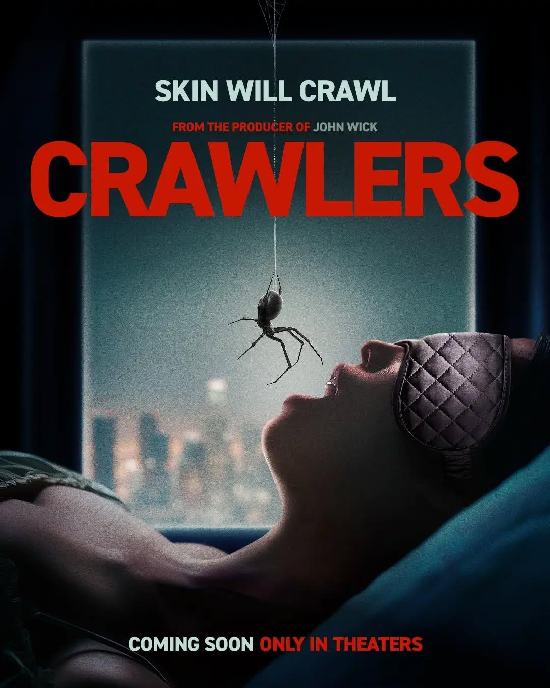 Confira o pôster do filme de terror e suspense "Crawlers", estrelado por Matilda Lutz e dirigido por Ángel Gómez Hernández.Em "Crawlers" (2026), uma infestação catastrófica de aranhas venenosas e mortais coloca um prédio de apartamentos em quarentena imposta pela polícia. Presos no local, a gerente Serena (Matilda Lutz) e os moradores lutam para sobreviver enquanto as criaturas se multiplicam rapidamente.O roteiro é de Jayson Rothwell. Além de Lutz, fazem parte do elenco Gregg Sulkin, Melina Matthews, William Miller e Chris Rogers.O longa-metragem é produzido pela Thunder Road Films (de Basil Iwanyk e Erica Lee), produtora dos filmes da franquia John Wick.Infelizmente ainda não há uma data oficial confirmada para o lançamento no Brasil. Nos Estados Unidos, a estreia está prevista para o dia 16 de outubro de 2026.•••#crawlers #matildalutz #filmesdeterror #filmesdesuspense #aranhas