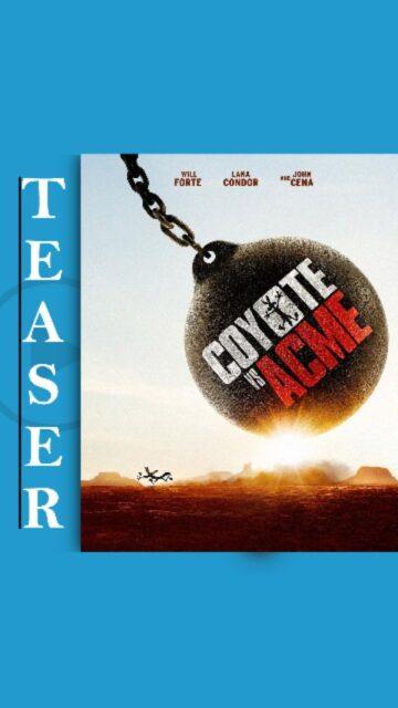 Veja o novo teaser oficial de "Coyote vs. Acme", longa-metragem que mistura animação e live-action. História de James Gunn.Estreia em 27 de agosto, somente nos cinemas.•••#coyotevsacme #looneytunes #liveaction #filmesdeanimação #wileecoyote