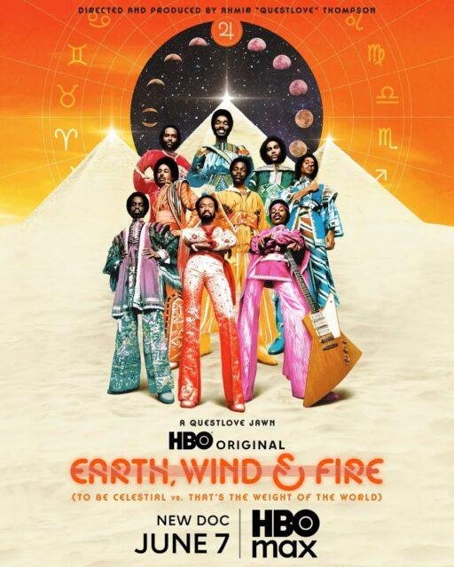 A HBO anunciou o documentário sobre a banda Earth, Wind & Fire. O pôster, trailer e data de estreia foram divulgados.Intitulado "Earth, Wind & Fire (To Be Celestial vs. That's the Weight of the World)", o documentário terá acesso exclusivo aos arquivos visuais, de áudio e material escrito da banda, bem como ao apoio do espólio de Maurice White e dos membros da banda. Ahmir Khalib Thompson, conhecido profissionalmente como Questlove, assume a cadeira de diretor desta produção sobre as lendas do R&B (Rhythm and Blues).  Segundo a descrição, o documentário traça a "gênese da banda por meio do falecido membro fundador, Anderson .Paak, Maurice White, narrando sua evolução, altos e baixos e relevância desde a década de 1970 até os dias atuais, enquanto explora o profundo significado filosófico e espiritual por trás de sua mensagem e música".O trailer divulgado tem na trilha sonora os sucessos icônicos da banda: "September" e "Let's Groove". São apresentadas também muitas imagens de arquivo, trechos de entrevistas com o ex-presidente Barack Obama e a ex-primeira-dama Michelle Obama, Lionel Richie, entre outros.Ao longo da produção, serão vistos outros depoimentos, como os de ex-membros, Stevie Wonder, H.E.R. e Flea, do Red Hot Chili Peppers. Os integrantes atuais da banda Earth, Wind & Fire, como Philip Bailey, Verdine White e Ralph Johnson, também contribuíram."Earth, Wind & Fire (To Be Celestial vs. That's the Weight of the World)" terá sua première mundial no dia 3 de junho de 2026, na noite de abertura do Tribeca Festival, no Beacon Theatre, em Nova York.A exibição oficial na televisão ocorrerá em 7 de junho de 2026, às 21h (horário de Brasília/ET), com transmissão na HBO e no catálogo do streaming HBO Max.•••#earthwindfire #documentario #rhythmandblues #mauricewhite #questlove