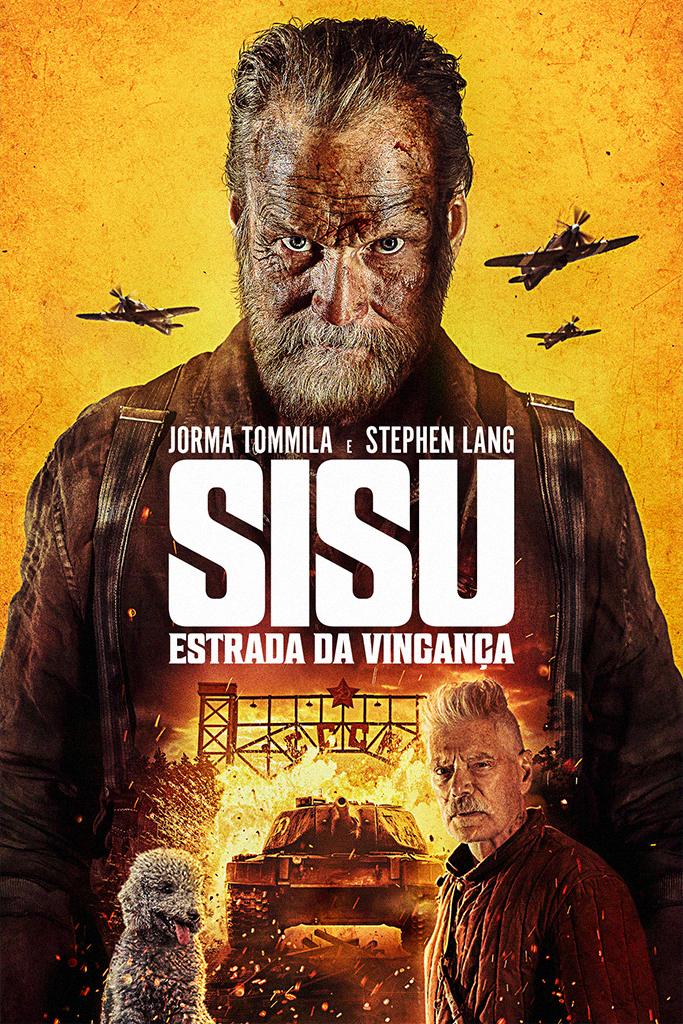 Pôster do filme "Sisu: Estrada da Vingança" (2025).