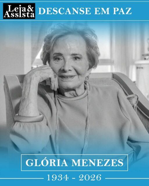 Glória Menezes, uma das maiores atrizes do Brasil, morreu aos 91 anos.Ela faleceu nesta terça-feira (18) em seu apartamento no Rio de Janeiro. De acordo com a assessoria de imprensa da artista, ela faleceu de causas naturais.Nascida em 19 de outubro de 1934 na cidade de Pelotas, no Rio Grande do Sul, Nilcedes Soares de Magalhães adotou o nome artístico Glória Menezes. Ela iniciou a carreira artística nos palcos do teatro e, posteriormente, destacou-se tanto em novelas quanto em filmes.Viúva de Tarcísio Meira, Glória fez história na televisão brasileira ao atuar na teledramaturgia por mais de quatro décadas. Como atriz, ela participou de mais de quarenta novelas, além de interpretar personagens no teatro e no cinema.Ela estreou na Globo em 1967 interpretando Doña Sol, a heroína da novela "Sangue e Areia", ao lado de Tarcísio Meira, seu par romântico na trama. Eles foram casados por quase seis décadas, até a morte dele, em 2021, vítima da Covid-19.Glória e Tarcísio viveram um dos relacionamentos mais conhecidos da televisão brasileira. O casal estrelou o seriado "Tarcísio & Glória", exibido em 1988.O ano de 2015 marcou a despedida da atriz nas novelas ao interpretar a personagem Stelinha (Stella de Alcântara Bocaiúva).Uma de suas personagens mais lembradas foi Laurinha Figueroa, da novela "Rainha da Sucata". No cinema, um de seus maiores destaques foi sua participação no filme vencedor da Palma de Ouro no Festival de Cannes de 1968, "O Pagador de Promessas", dirigido por Anselmo Duarte.Glória Menezes se consolidou, ao longo de sua vida, como uma das maiores atrizes de sua geração e está entre os artistas protagonistas da história da televisão brasileira.Descanse em paz, Glória Menezes.•••#gloriamenezes #novelasbrasileiras #cinemabrasileiro #teledramaturgia #descanseempaz