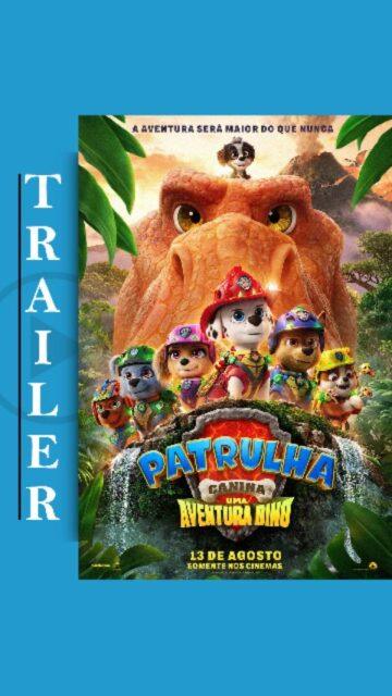 Veja o trailer oficial de "Patrulha Canina: Uma Aventura Dino", dirigido por Cal Brunker, que também coescreveu o roteiro com Bob Barlen.No elenco de dubladores estão Carter Young (Marshall), Nylan Parthipan (Zuma), Lucien Duncan-Reid (Rubble), William Desrosiers (Rocky), Mckenna Grace (Skye), Hayden Chamberlen (Rex), Terry Crews, Jennifer Hudson, Fortune Feimster, Jameela Jamil, Bill Nye, Paris Hilton, Snoop Dogg e Henry Bolan (Ryder).A partir do dia 13 de agosto, não perca esta nova aventura pré-histórica dos cãezinhos aventureiros em mais uma missão de resgate, em companhia dos dinossauros, somente nas telonas do cinema.•••#patrulhacanina #animação #filmesinfantis #animacaoinfantil #dinossauro