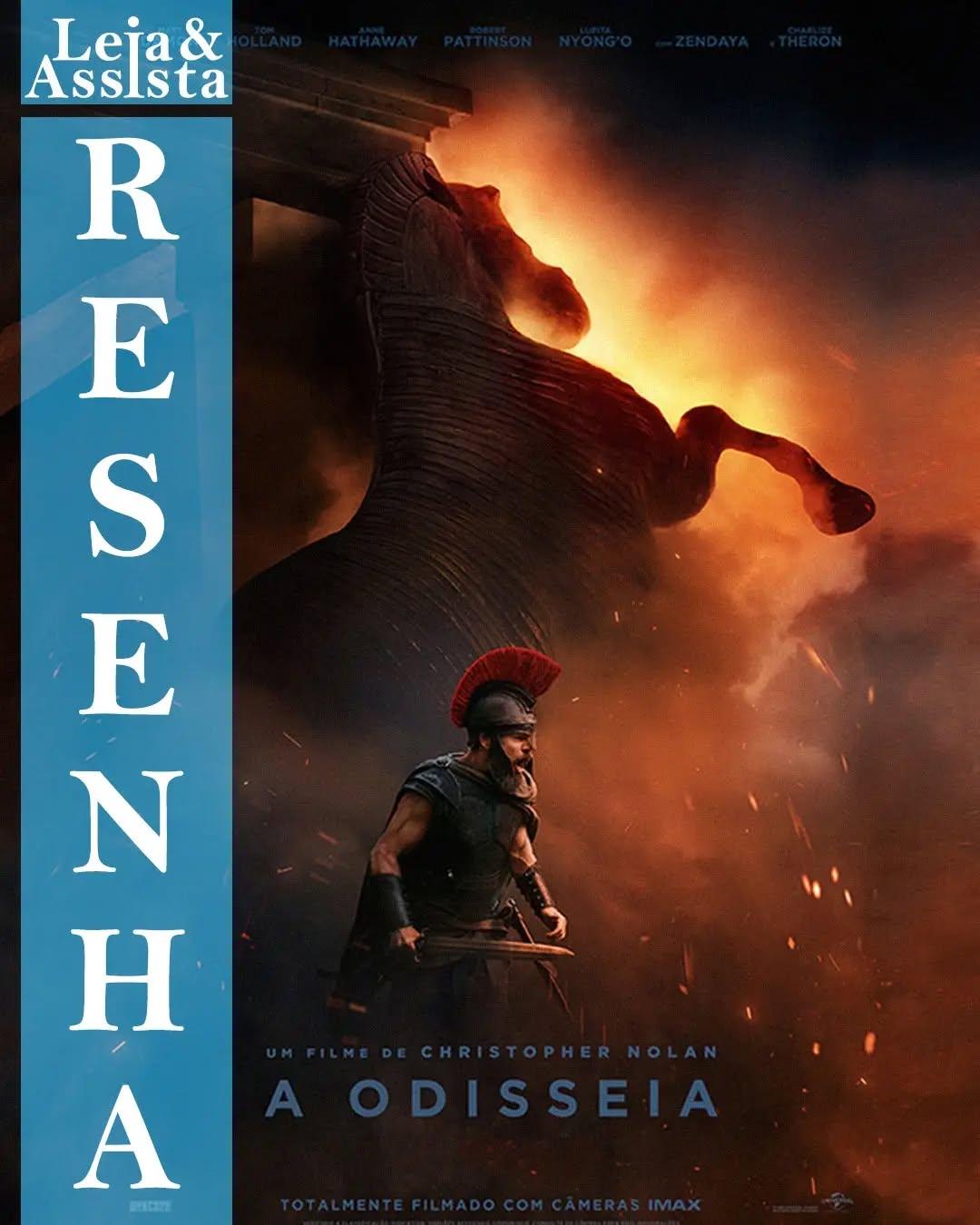 O cineasta Christopher Nolan, acostumado a transformar histórias complexas em espetáculos cinematográficos, mergulhou fundo na epopeia de Homero, "A Odisseia", para criar sua versão para o cinema. Com um elenco de estrelas e um desafio à sua altura, ele se tornou pioneiro ao filmar inteiramente com câmeras IMAX de 70 mm, uma inovação inédita no cinema alcançada nessa obra retumbante, porém imperfeita em suas entrelinhas.A resenha crítica de A Odisseia já está disponível na íntegra no Leia & Assista. Acesse, leia o texto, assista ao filme e tire suas próprias conclusões sobre essa adaptação cinematográfica do diretor Christopher Nolan.▪Não deixe de acessar o texto na íntegra e fazer sua leitura. Para isso, basta clicar no link que encontra-se na bio deste perfil e aproveitar esta resenha entre outras.Ah!... Não se esqueça de seguir, curtir e compartilhar os nossos conteúdos, dessa maneira você estará ajudando o Leia & Assista a ter maior visibilidade, além incentivar o nosso trabalho realizado com tanto amor para otimizar o seu entretenimento.•••#aodisseia #christophernolan #mitologiagrega #filmesdeação #mattdamon