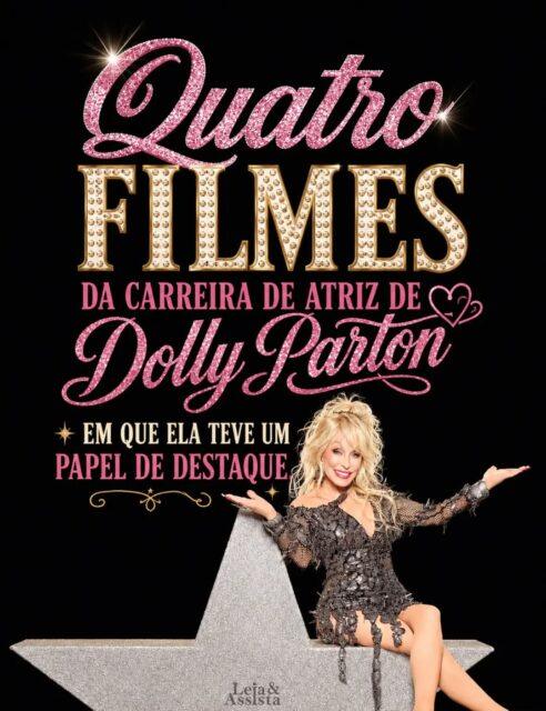 Nesse carrossel, o Leia & Assista selecionou quatro pôsteres de filmes nos quais Dolly Parton teve um papel de destaque em sua carreira cinematográfica. São obras diretamente associadas à sua trajetória como atriz.1. "Como Eliminar Seu Chefe" (Nine to Five, 1980) — estreia de Dolly Parton no cinema, interpretando Doralee Rhodes ao lado de Jane Fonda e Lily Tomlin;2. "A Melhor Casa Suspeita do Texas" (The Best Little Whorehouse in Texas, 1982) — Dolly interpreta Miss Mona Stangley, protagonista ao lado de Burt Reynolds;3. "Rhinestone: Um Brilho na Noite" (Rhinestone, 1984) — com Dolly como protagonista ao lado de Sylvester Stallone;4. "Flores de Aço" (Steel Magnolias, 1989) — Dolly interpreta Truvy Jones em um elenco feminino de destaque, com Julia Roberts, Sally Field e Shirley MacLaine.Homenagem em memória de Dolly Parton.•••#dollyparton #dollypartonchallenge #rip #descanseempaz #cinema