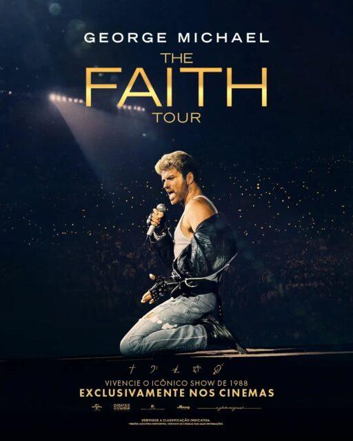 Este é o pôster oficial de "George Michael: The Faith Tour", filme-concerto que documenta a primeira turnê solo de George Michael realizada em 1988.A produção resgata apresentações históricas do cantor britânico, gravadas em maio de 1988 ao longo de duas noites no Palais Omnisports de Paris-Bercy, com o uso de 14 câmeras em película de 35 mm. O material, que permaneceu inédito ou perdido por décadas, foi restaurado e remasterizado em 4K.Mary McCartney, filha de Paul McCartney, dirigiu o curta-metragem prólogo, intitulado "Finding Faith", que antecede o início de "George Michael: The Faith Tour".O documentário, dirigido por Andy Morahan e David Austin, estreará em breve nos cinemas do Brasil.•••#georgemichael #filmeconcerto #documentario #davidaustin #musicapop