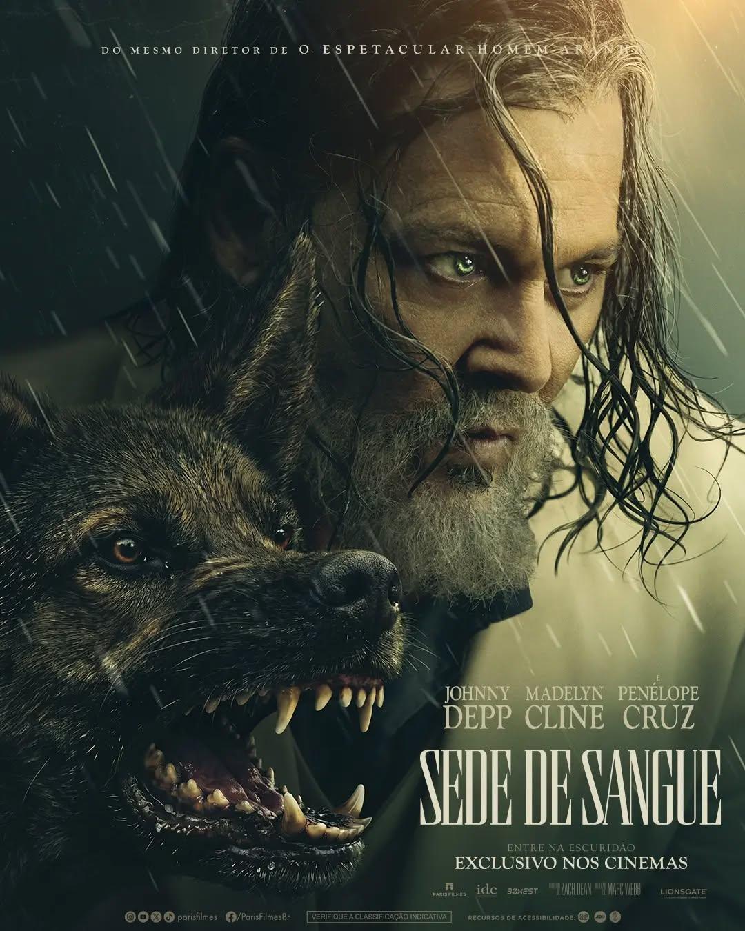 Este é o pôster teaser oficial do filme "Sede de Sangue" (Day Drinker), escrito por Zach Dean e dirigido por Marc Webb.Trata-se de um longa-metragem de ação e suspense que acompanha a história de uma bartender de um iate particular (vivida por Madelyn Cline) que está de luto e conhece um misterioso passageiro a bordo (interpretado por Johnny Depp) conhecido por beber durante o dia. Os dois se veem rapidamente envolvidos com uma perigosa figura do submundo do crime (papel de Penélope Cruz) e descobrem que estão conectados de maneiras totalmente inesperadas.Os três atores citados na sinopse acima formam o elenco principal. Ao lado deles, estão: Marc Webb, Javier Botet, Robert Maaser, Arón Piper, Manu Ríos, Jean-Marc Barr, Juan Diego Botto, Brahim Chab, Laike Jowers, Omar Muñoz, Pablo Sandstrom e Katherine Wogan.A Paris Filmes será responsável pela distribuição da produção no Brasil. O novo filme estrelado por Johnny Depp chegará aos cinemas a partir do dia 25 de março de 2027.•••#sededesangue #filmesdeação #filmesdesuspense #johnnydepp #penelopecruz