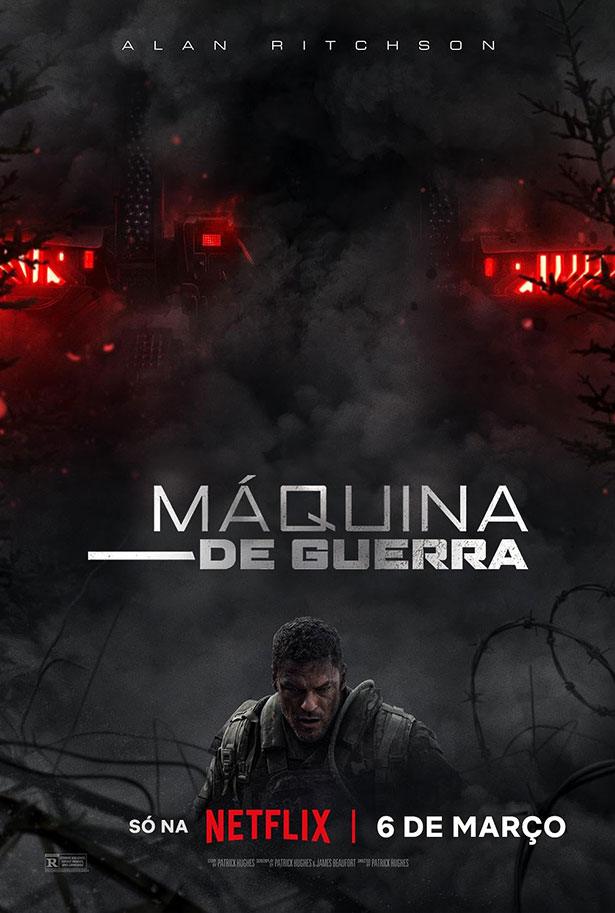 Pôster do filme "Máquina de Guerra" (2026).