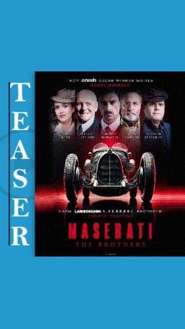 Assista ao teaser trailer oficial de "Maserati: Alma de Corrida" (Maserati: The Brothers), filme biográfico de drama (cinebiografia) esportivo que narra a história da fundação e ascensão da icônica fabricante italiana de carros de luxo.O elenco conta com Michele Morrone , Salvatore Esposito , Lorenzo De Moor , Anthony Hopkins , Andy García , Jessica Alba e Al Pacino.A direção é de Bobby Moresco (Lamborghini: O Homem Por Trás da Lenda), com roteiro de Amanda Moresco e Stefano Torrisi.O lançamento de "Maserati: Alma de Corrida" está previsto para 15 de outubro de 2026.•••#maserati #maseratithebrothers #maseratialmadecorrida #motorsport #biografia
