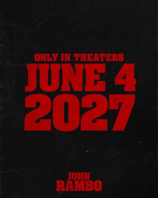 A Lionsgate confirmou a data de estreia de "John Rambo", novo filme prequel (prelúdio) da franquia "First Blood", confirmado para estrear no dia 4 de junho de 2027.O longa explorará a juventude do personagem antes dos eventos clássicos de "Rambo: Programado para Matar" (1982) e será estrelado pelo ator Noah Centineo, com Sylvester Stallone na produção executiva.Quem assume a cadeira da direção é o finlandês Jalmari Helander, enquanto o roteiro é assinado pela dupla Rory Haines e Sohrabi Noshirvani.•••#johnrambo #noahcentineo #filmesdeação #sylvesterstallone #jalmarihelander