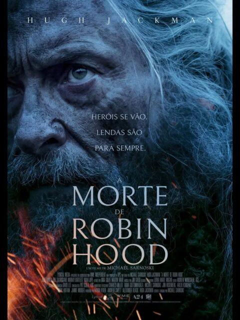 Pôster oficial do filme A Morte de Robin Hood (The Death of Robin Hood), estrelado por Hugh Jackman.O drama épico adiciona suspense, ação e aventura ao seu enredo e promete trazer uma reimaginação sombria da lenda clássica, onde um Robin Hood já idoso (interpretado por Hugh Jackman) lida com as consequências e os traumas de sua vida marcada por crimes e assassinatos.A distribuição e o lançamento da produção nos cinemas do Brasil serão realizados em parceria com a Imagem Filmes, e a estreia está marcada para 13 de agosto.•••#amortederobinhood #michaelsarnoski #hughjackman #jodiecomer #filmesdeação
