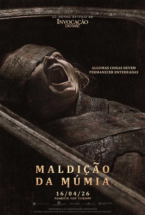Pôster do filme "Maldição da Múmia" (2026).