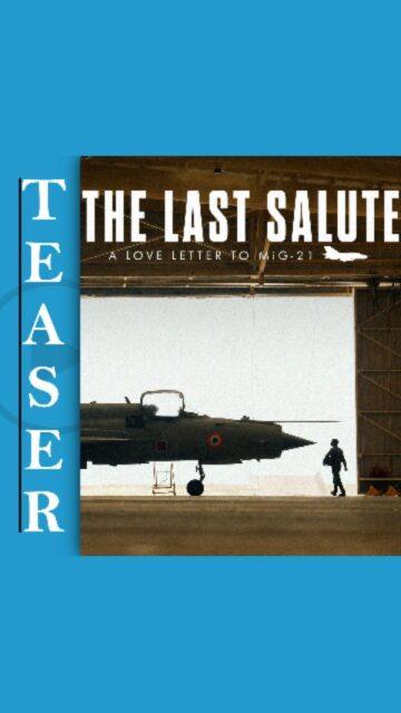Assista ao teaser oficial de "The Last Salute: A Love Letter to MiG-21", documentário indiano que aborda os 62 anos de legado do icônico caça MiG-21 na Força Aérea Indiana.Lembrando o fim de uma era, o filme retrata o último capítulo do MiG-21 e sua cerimônia de desativação, cobrindo o voo final do Esquadrão 23 ("Panthers") em setembro de 2025. A produção relembra missões cruciais, conflitos do passado e a evolução da aviação indiana ao longo de várias gerações de pilotos.O documentário militar foi dirigido e roteirizado por Kushal Srivastava."The Last Salute" é uma produção original da Netflix e está disponível exclusivamente na plataforma de streaming. O documentário estreou globalmente em 26 de agosto de 2026.•••#thelastsalute #mig21 #cinemaindiano #documentario #netflixbr