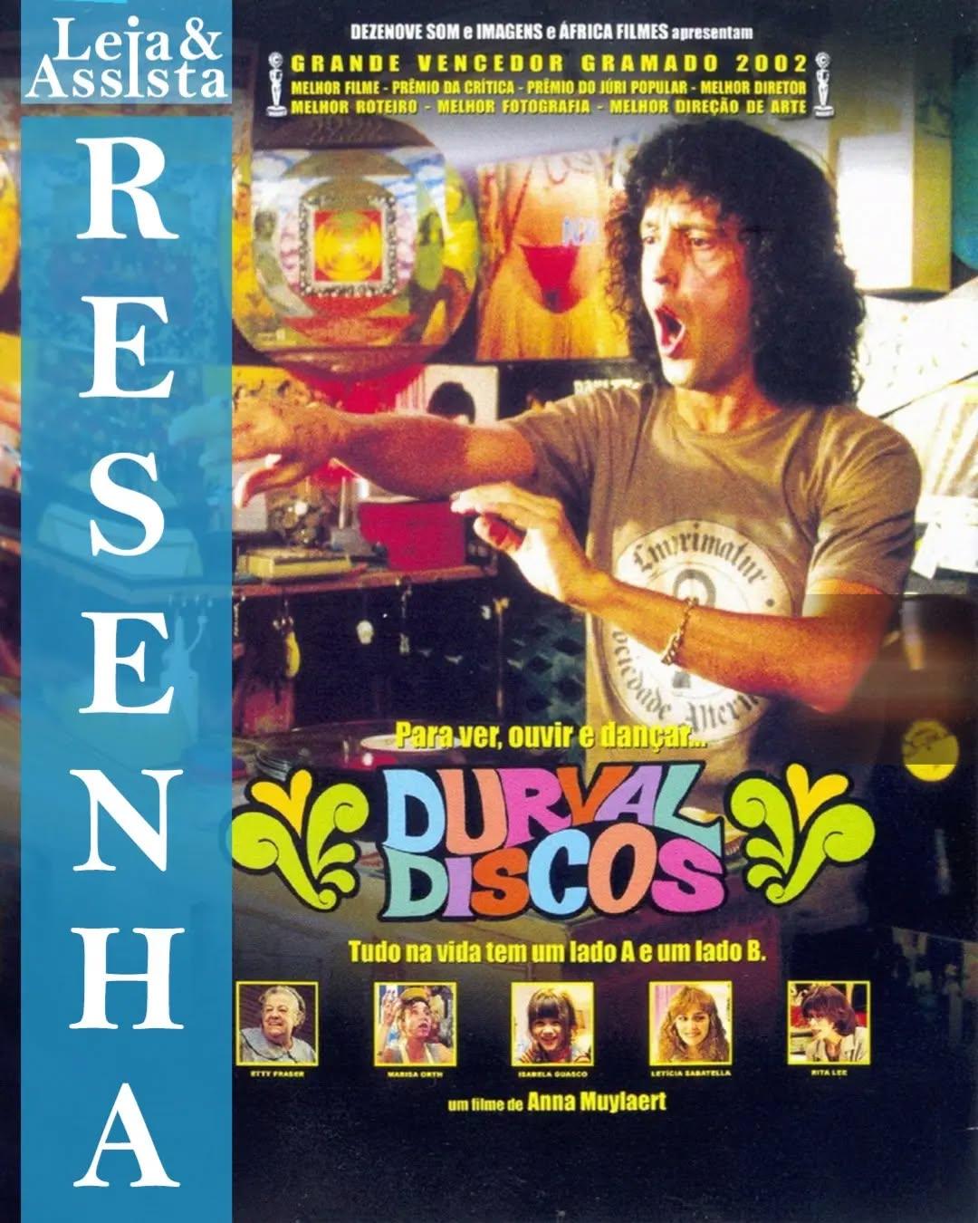 No site Leia & Assista, está disponível a resenha crítica do filme brasileiro "Durval Discos" (Durval Records, 2002), escrito e dirigido por Anna Muylaert.O longa-metragem é marcado por uma forte presença musical em sua história. A trilha sonora original é de autoria de André Abujamra, que também faz uma participação especial na trama, assim como Rita Lee.O enredo de Durval Disco está dividido como um LP: o lado A, ou seja, a primeira parte da narrativa, tem um tom de comédia ao retratar o cotidiano nostálgico e descontraído de uma loja de discos instalada no bairro de Pinheiros, em São Paulo, no ano de 1995. O lado B, a segunda parte da história, apresenta um drama pintado em tons mais sombrios, dando lugar ao suspense psicológico e ao humor negro.Canções clássicas também fazem parte da trilha sonora da história, como "Mestre Jonas", interpretada pela banda Os Mulheres Negras (e também na versão de Sá, Rodrix e Guarabyra), "Que Maravilha", de Jorge Ben Jor, "Maracatu Atômico", de Gilberto Gil, "Madalena", de Elis Regina, "Ovelha Negra", de Rita Lee, e "A Tonga da Mironga do Kabuletê", canção da dupla Toquinho e Vinicius de Moraes, entre outras músicas de artistas da música popular brasileira.Sem mais delongas, acesse a bio deste perfil e clique no link para ler a resenha completa.▪Não deixe de acessar o texto na íntegra e fazer sua leitura. Para isso, basta clicar no link que encontra-se na bio deste perfil e aproveitar esta resenha entre outras.Ah!... Não se esqueça de seguir, curtir e compartilhar os nossos conteúdos, dessa maneira você estará ajudando o Leia & Assista a ter maior visibilidade, além incentivar o nosso trabalho realizado com tanto amor para otimizar o seu entretenimento.•••#durvaldiscos #filmesnacionais #cinemanacional #cinemabrasileiro #filmesbrasileiros