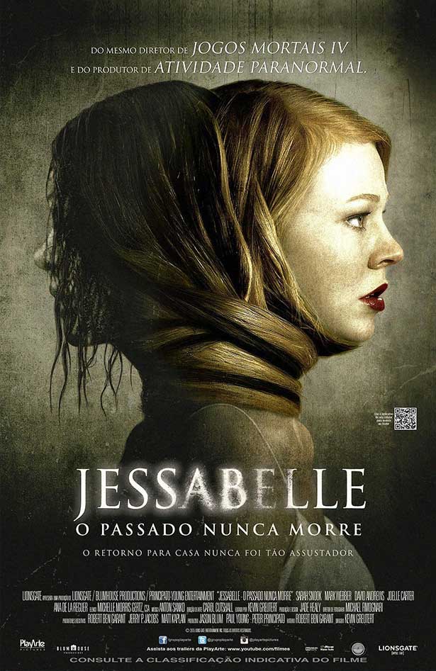 Pôster do filme "Jessabelle: O Passado Nunca Morre" (2014).