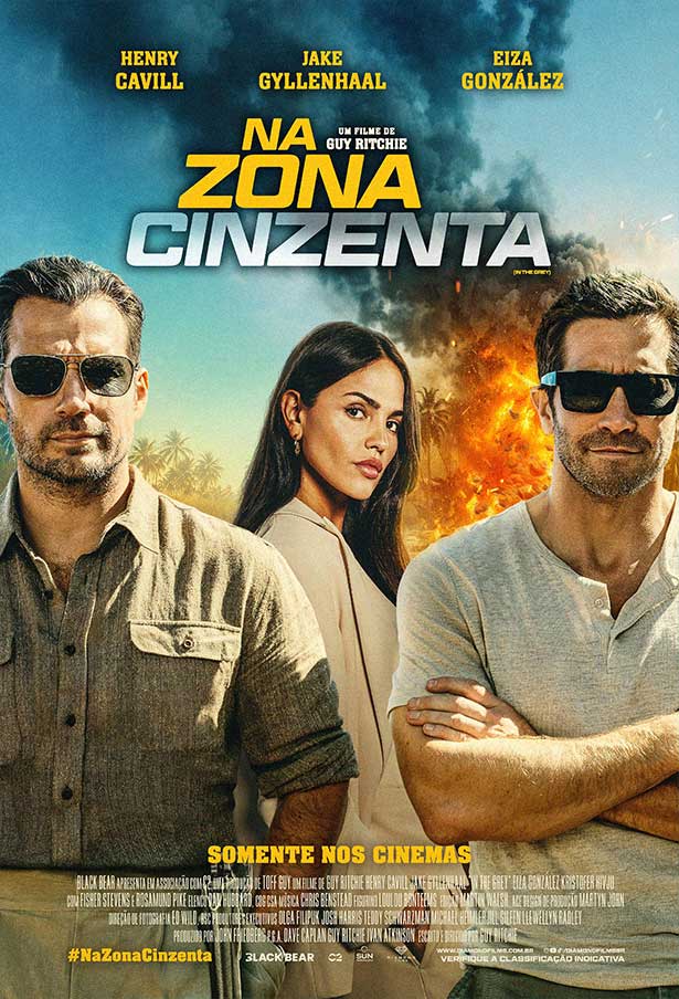Pôster do filme "Na Zona Cinzenta" (2026).