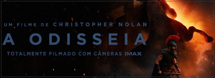 Filme "A Odisseia" (The Odyssey, 2026), Christopher Nolan.