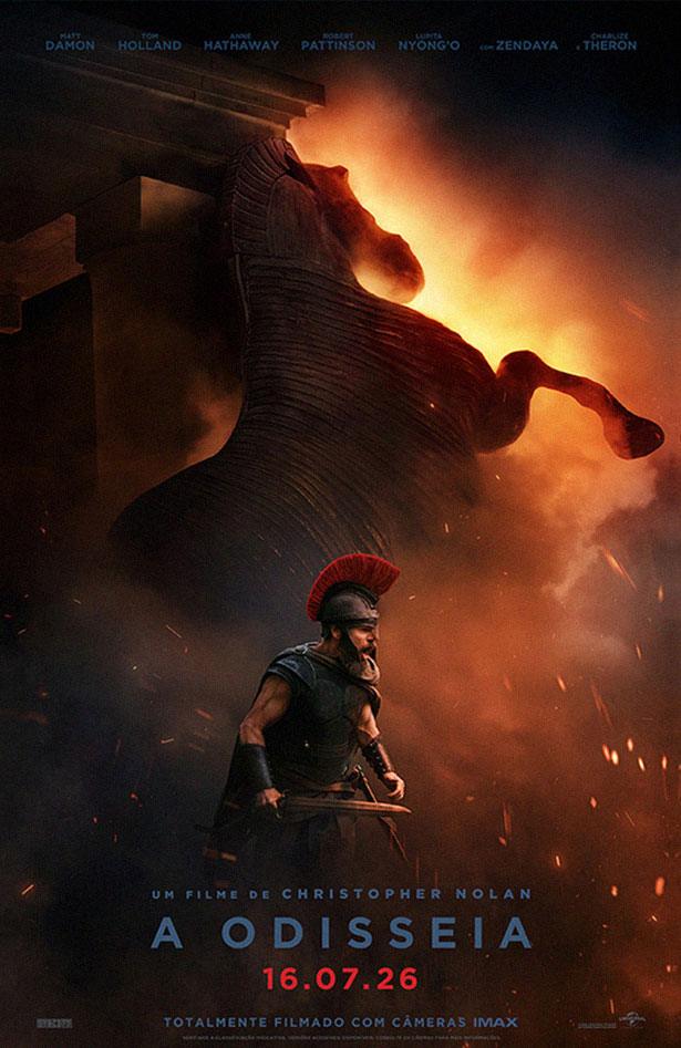 Pôster do filme "A Odisseia" (The Odyssey, 2026).