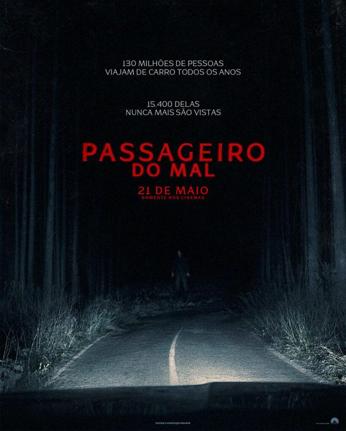 Pôster do filme "Passageiro do Mal" (Passenger, 2026).