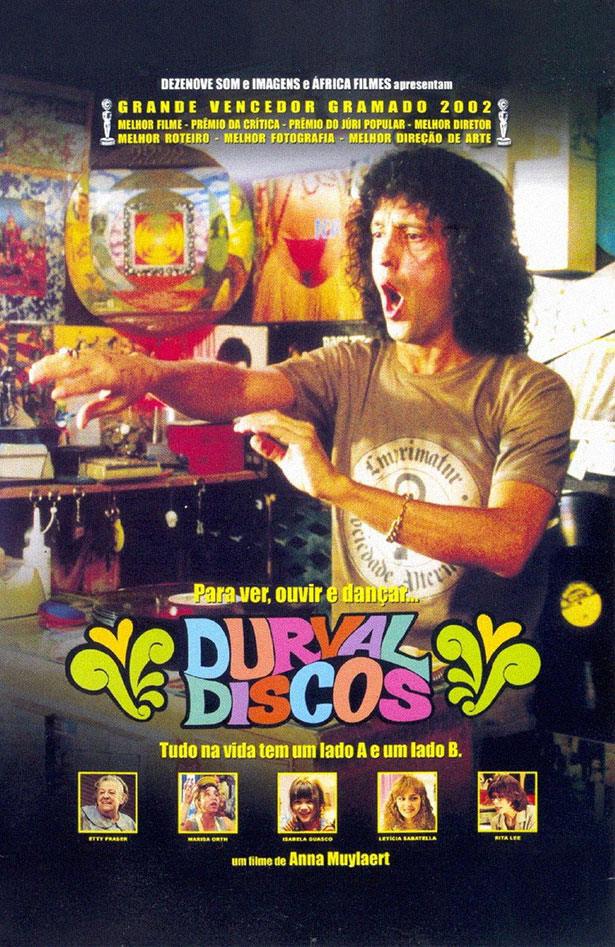 Pôster do filme "Durval Discos" (2002).