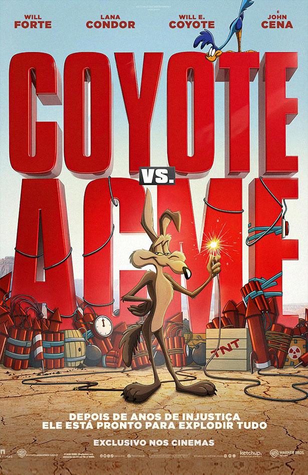 Pôster do filme "Coyote vs. Acme" (2026).